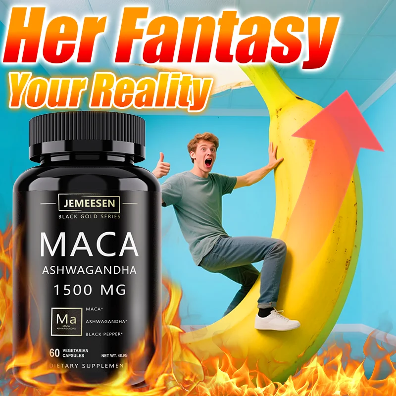 

Male Enhancing Supplement with maca,ashwagandha, Men's Strength Performance Pills,Stamina & Energy Capsules