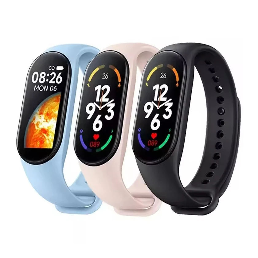 

Factory Delivery Popular Mi Band 6 7Smart Watch M5 M6 M7 Smart Band Fitness smartband Mi Bracelet M 7 Smartwatch m7 smart band