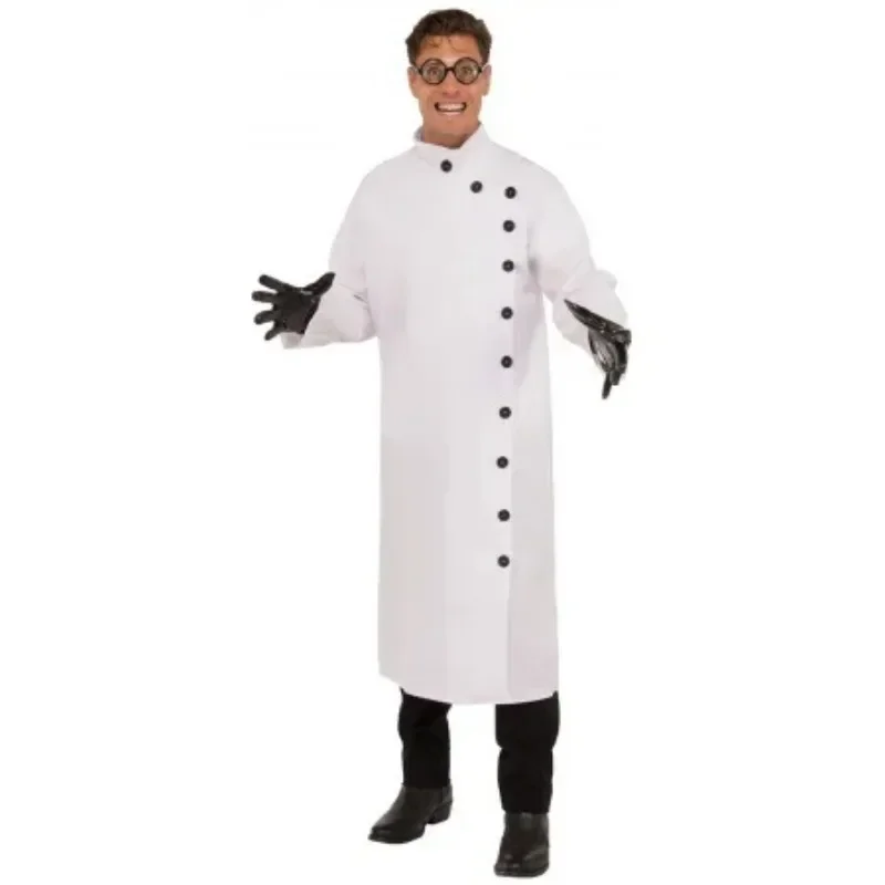 

Halloween Adult Cosplay Nurse Doctor Costume Mad Scientist Dress Up Costume