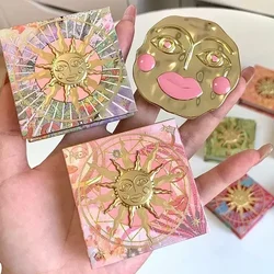 Girlcult Embossed Blush Palette Matte Water Light Contour Highlighter Cute Cheek Lips Makeup Long Lasting Beauty Cosmetics