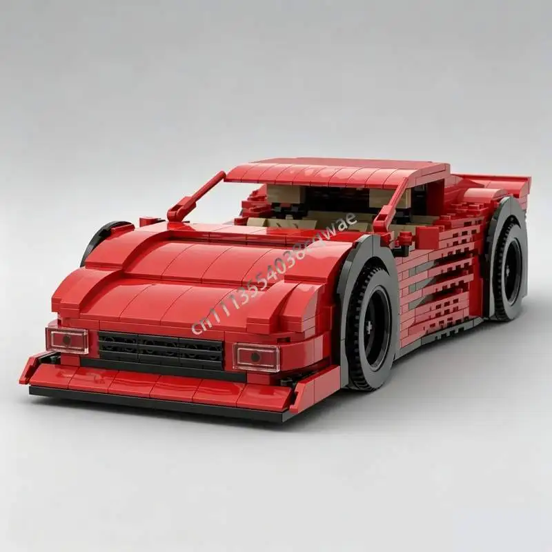 1606PCS High Performance Sports Car MOC Technical Racing Model Custom DIY Assembly Educational Building Blocks Holiday Presents