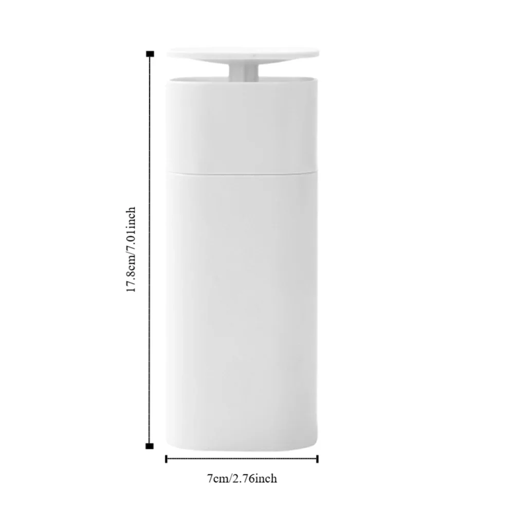 Duurzame Plastic Dispenserfles Lekvrije Hervulbare Zeepdispenser Push Down Pompfles Reizen Gebruik