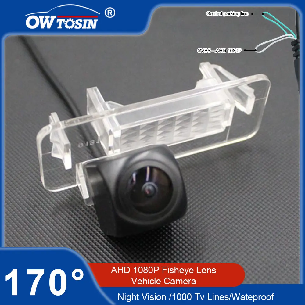 

170° AHD 1080P Fisheye Car Rear View Vehicle Camera For Benz Smart Fortwo W450 W451 2011 2012 2013 2014 Parking Monitor