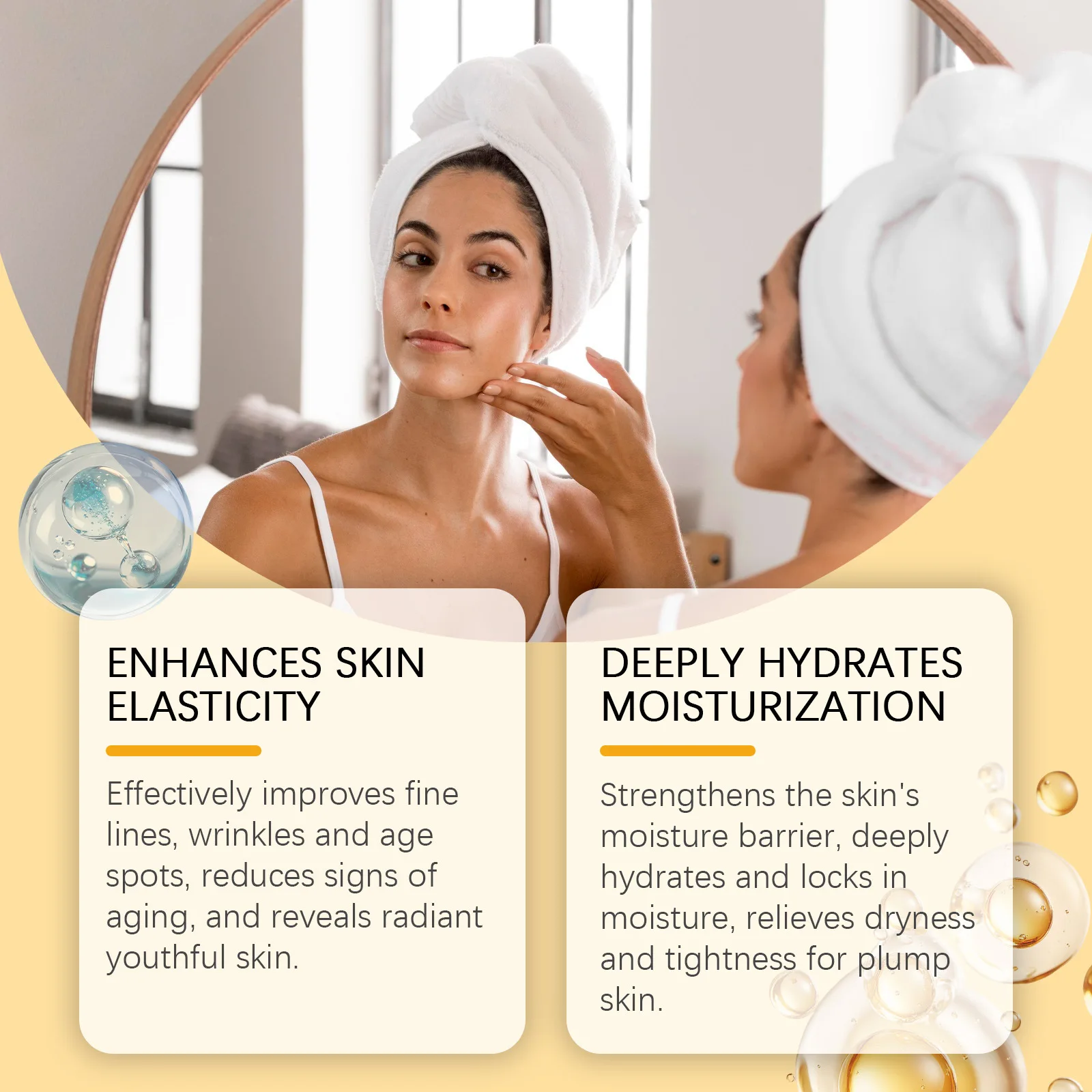 

Retinol Face Cream Enhance Skin Firmness Deeply Hydrate Brighten Tone Repair Damaged Skin Barrier Hyaluronic Acid Facial Creams