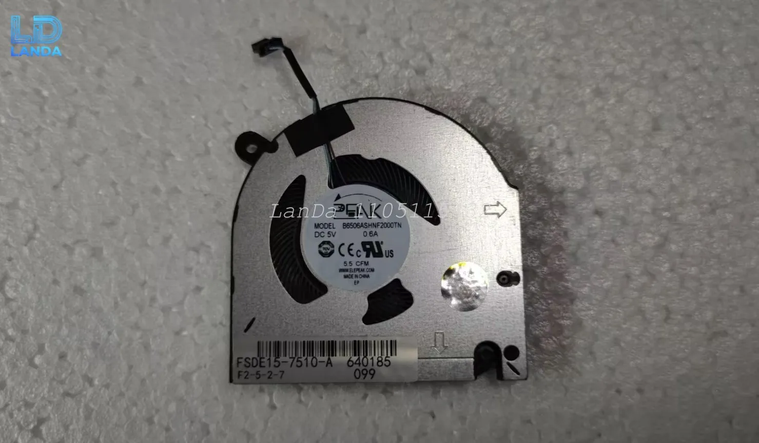 

New CPU Cooling FAN For DELL Inspiron Vostro 15 7510 16 7610 0GJN2R