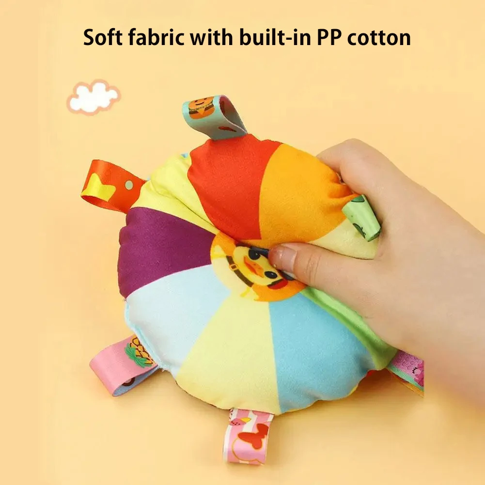 Plush Squeaky Flying Disc 4