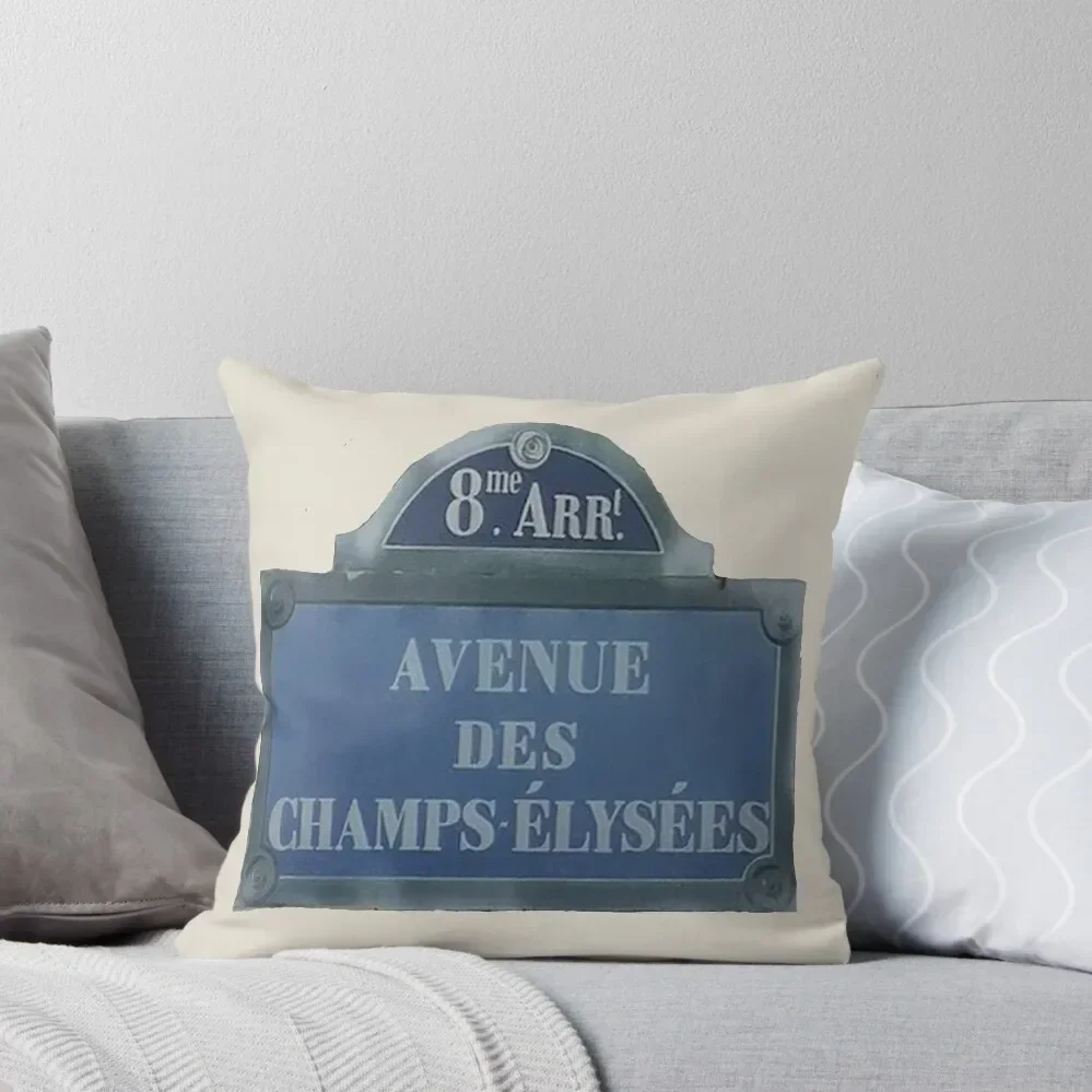 

Avenue des Champs-Elysees Throw Pillow Cushions Home Decor bed pillows Christmas Covers Pillowcases For Pillows pillow