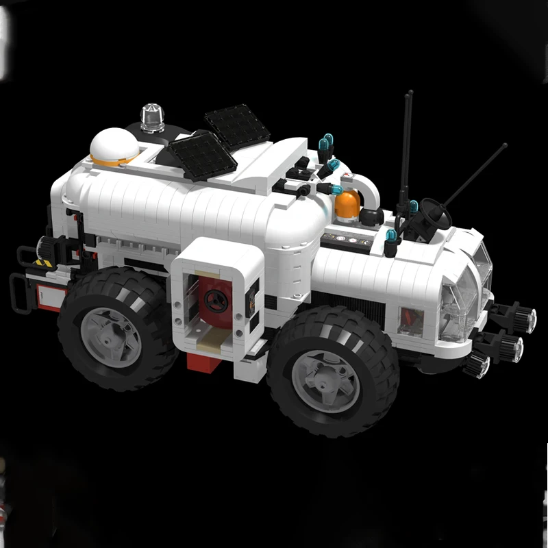 

1436pcs MOC Planetary Colony All-Terrain Excursion Vehicle Space DIY Building Blocks Christmas Gift Fun and Educational
