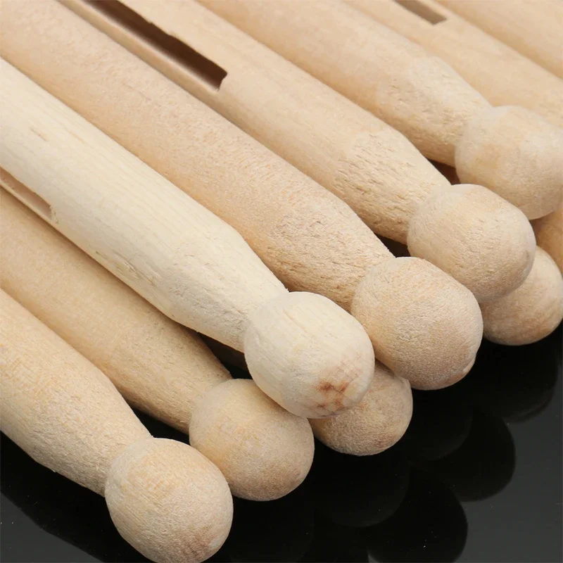 25pcs 11cm Wood dolly peg Wood Clothes Pins Pegs Traditional Dolly Wooden Clothes Pegs Clothes Pins Clothespins Crafts Supplies