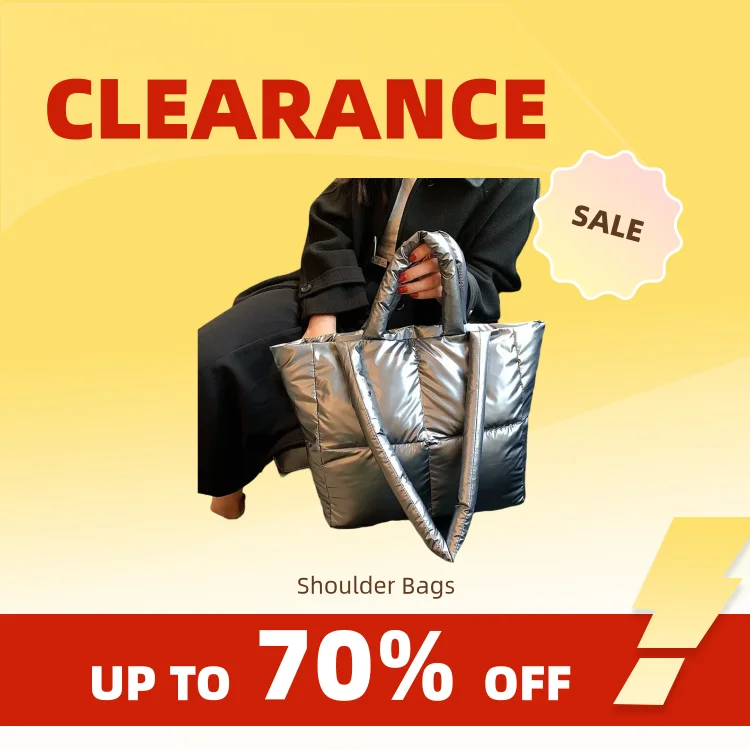 Clearance_Handbag Female Large-capacity Bag Female New Tide Fashion Shoulder Bag Fall And Winter Cotton Bag Hundred Tote Bag_Con