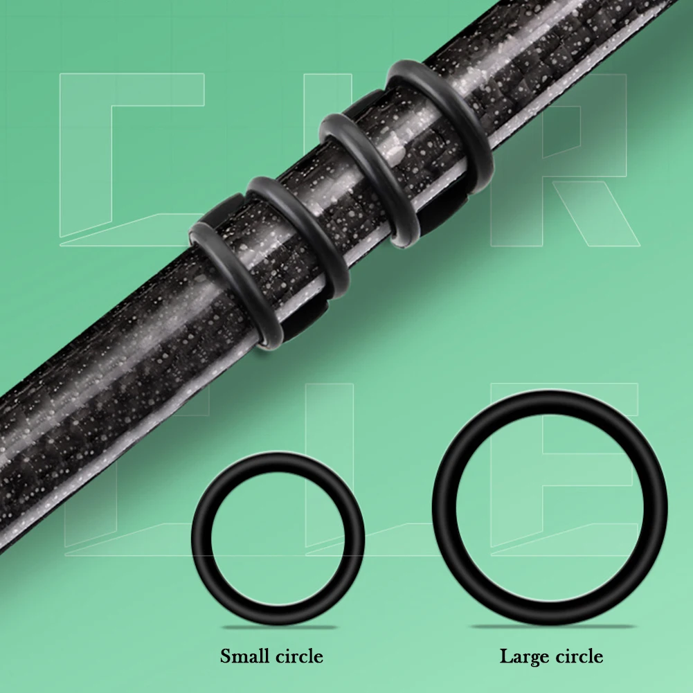 Automatic Fishing Fixed Bait Gear with Rubber Rings Fishing Lure Bait Holder Scratching Accessories for Outdoor Fishing
