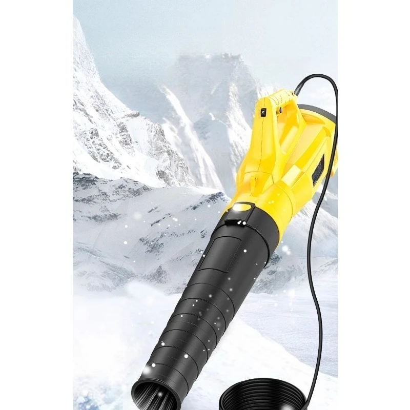 220V プラグインヘアドライヤー葉送風機除雪機ハイパワー工業用送風機強力なストームガン除塵