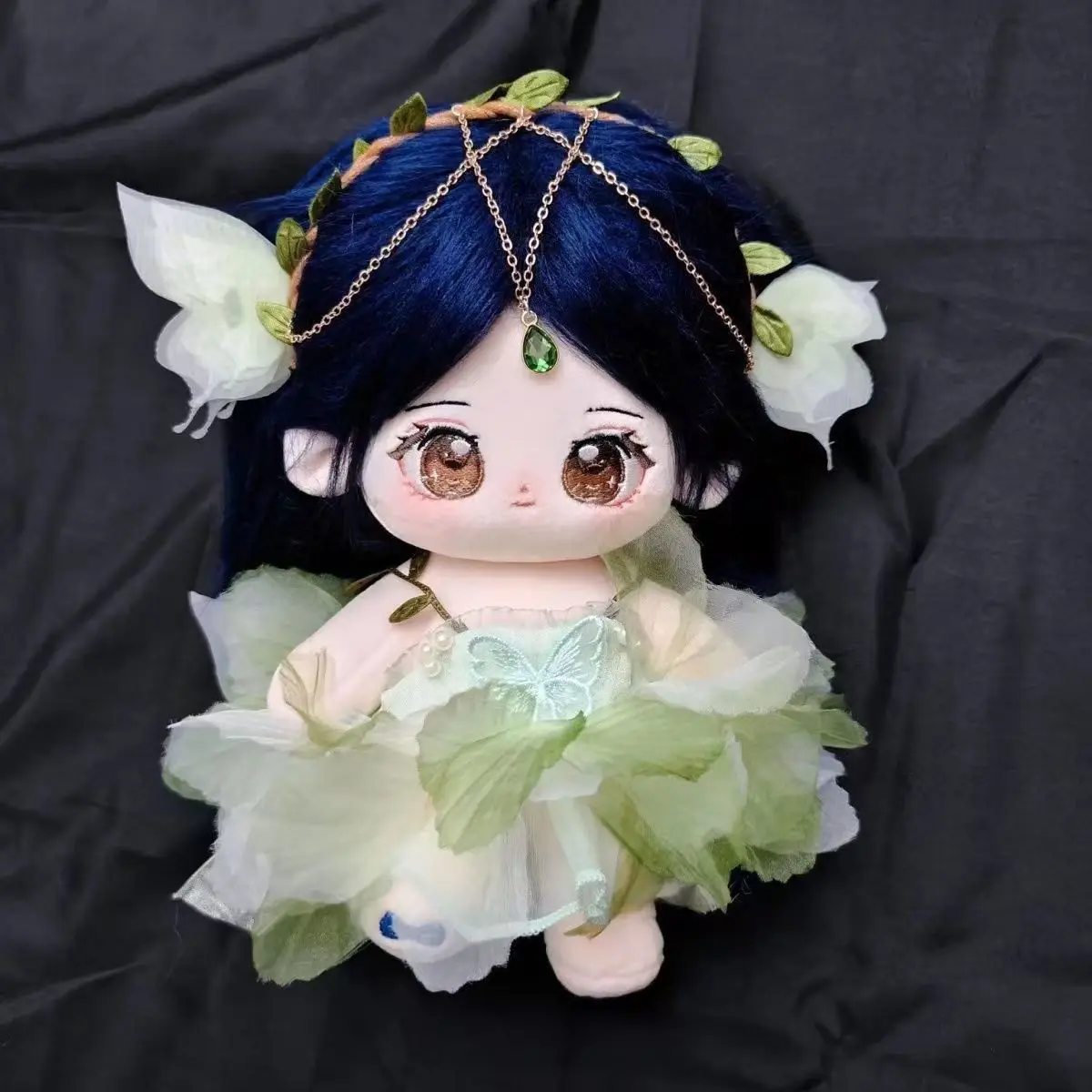 Stuffed 20cm Game Honor of Kings Xi Shi Anime Cosplay Plush Soft Body Cotton Doll Blue Hair Girl Plushie Pillow Toys Gift