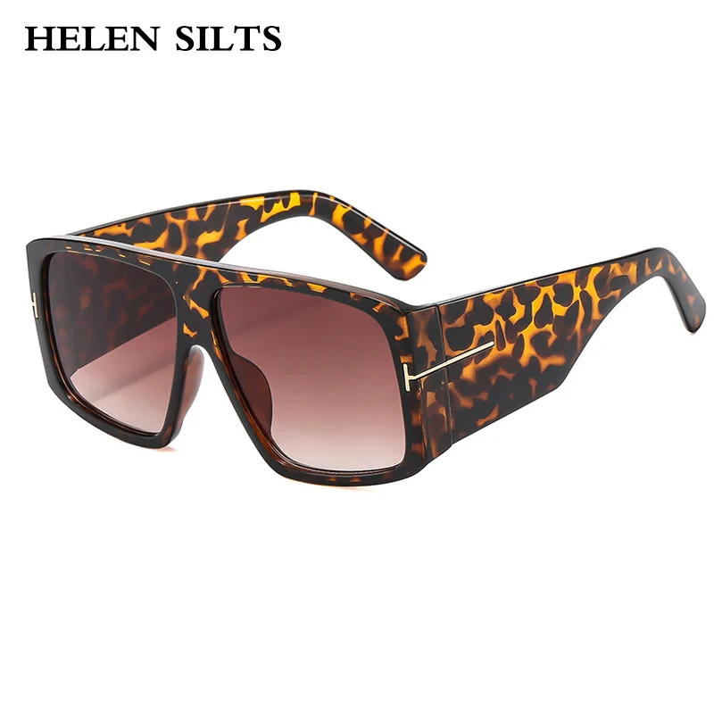 

Fashion Pilot Sunglasses Gradient Sun Glasses Retro Wide Legs Trending Punk Style for Women Men
