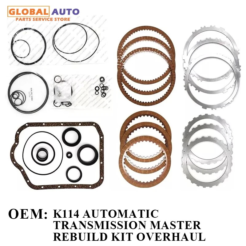 

K114 Auto Transmission Friction Kit Clutch Plates Repair Kit for TOYOTA RAV4 2.0L Lexus