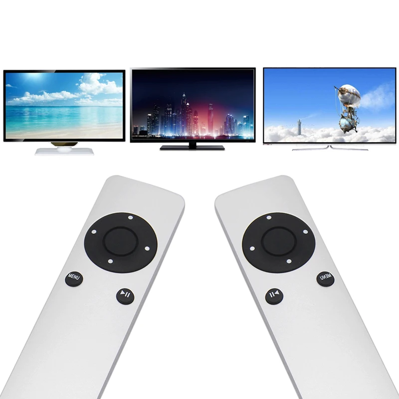 Nuevo Control remoto de repuesto Universal para Apple TV1 TV2 TVE controlador plateado para A1294 A1469 A1427 A1378 para Macbook Pro