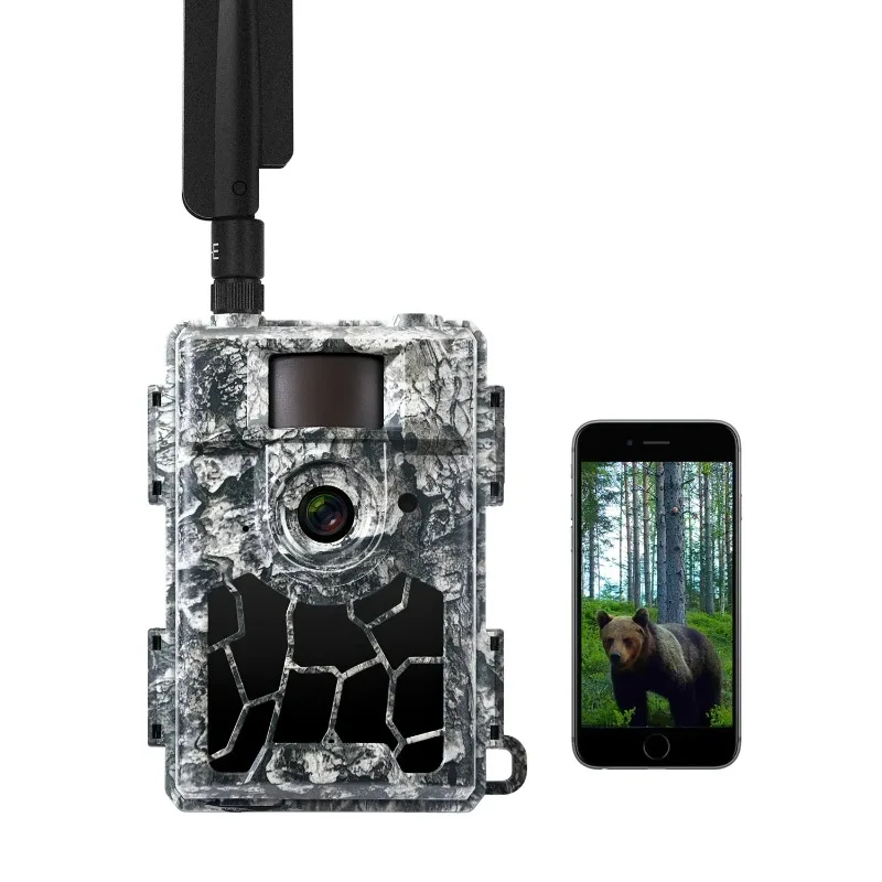 

Willfine Cellular 4g Solar Animal Detection Auto Shoot Cell Trail for Wild Life Hunting