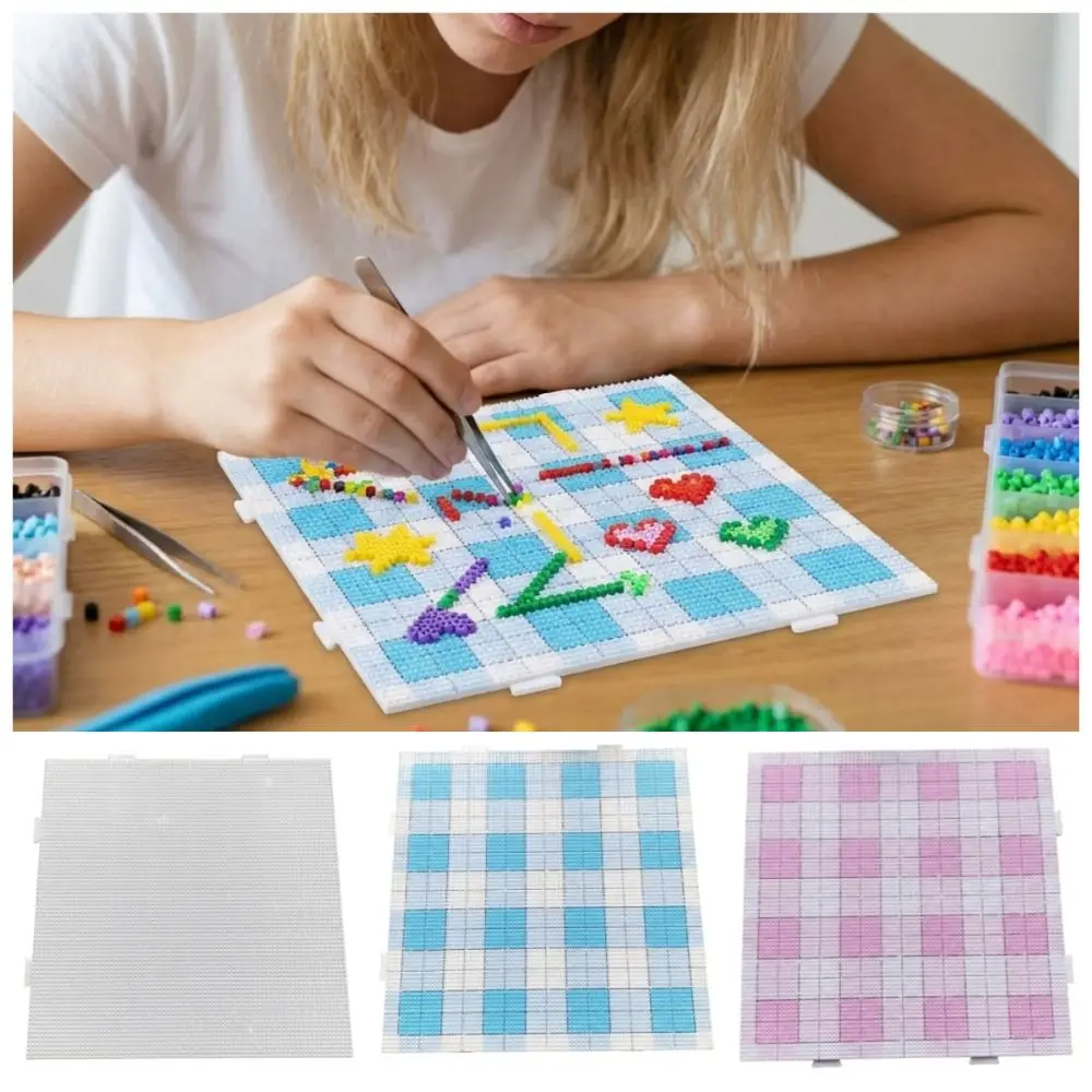 

Доски для термомозаики 78x78 пинов, для бусин 2.6 мм, DIY Hama Beads, удлиненные доски для Perler Beads, материалы для рукоделия