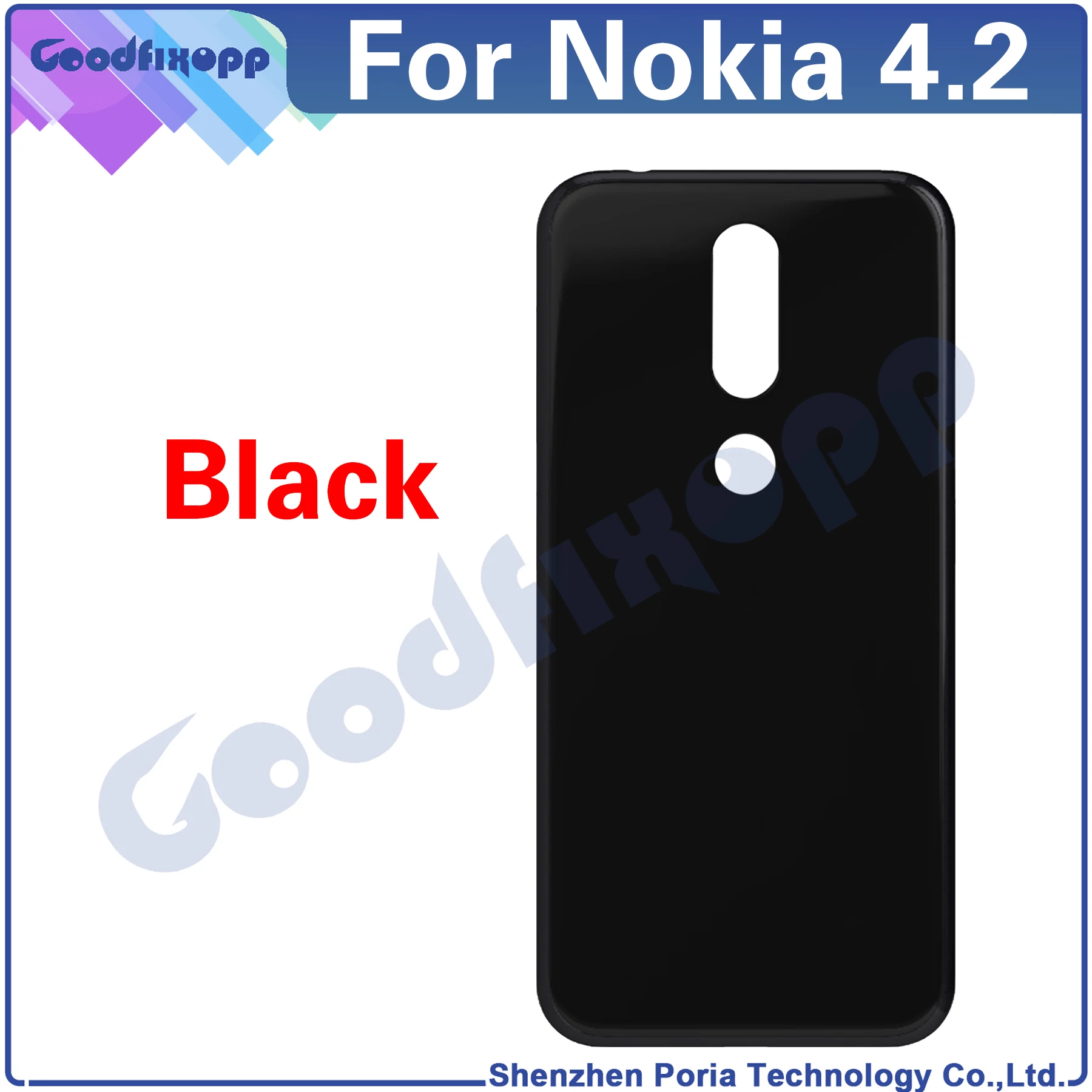 For Nokia 4.2 TA-1184 TA-1133 TA-1149 TA-1150 TA-1157 TA-1152 Back Cover Door Housing Case Rear Cover Battery Cover Glass