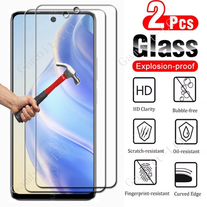 2PCS Tempered Glass For Infinix GT 20 Pro Smart 8 Plus 7 9 HD 6 Plus Zero 5G ZERO X Neo GT10 10 GT20  Screen Protector Film