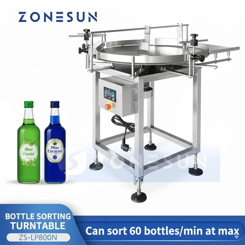 

ZONESUN ZS-LP800N Автоматический высокоскоростной разбрызгиватель бутылок ПЭТ для сортировки пластиковых бутылок для линии наполнения