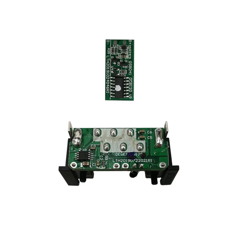 

【Нежный дизайн】4X DCB120 пластиковый корпус батареи PCB защита от зарядки печатная плата для литиевой батареи 10,8 В 12 В Dcb12