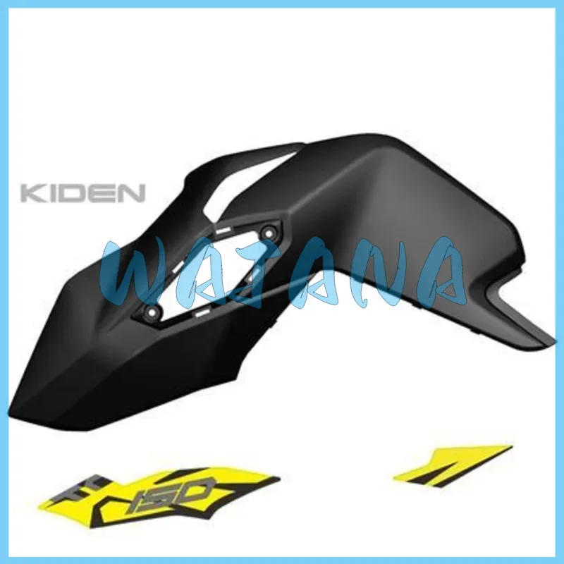 Kd150-u4 Fuel Tank Left / Right Cover Upper Part (matte Black/black and Yellow Decal/kiden) 4041202-618021 / 4041202-619022