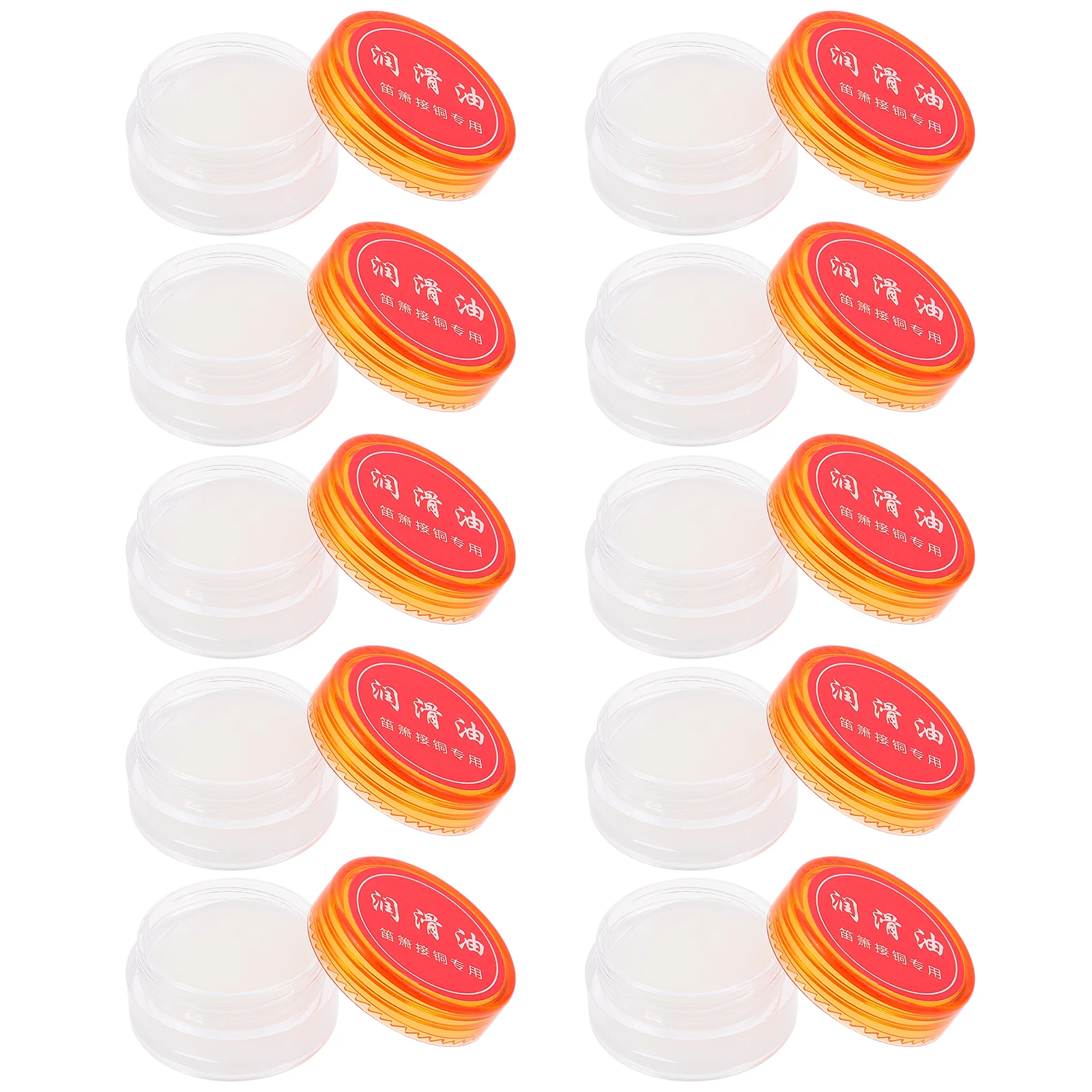 

10pcs Wind Instruments Lubricant Oil Flute Dizi Paste Anti-Cracking Music Instrument Nursing Tool Professional Maintenance
