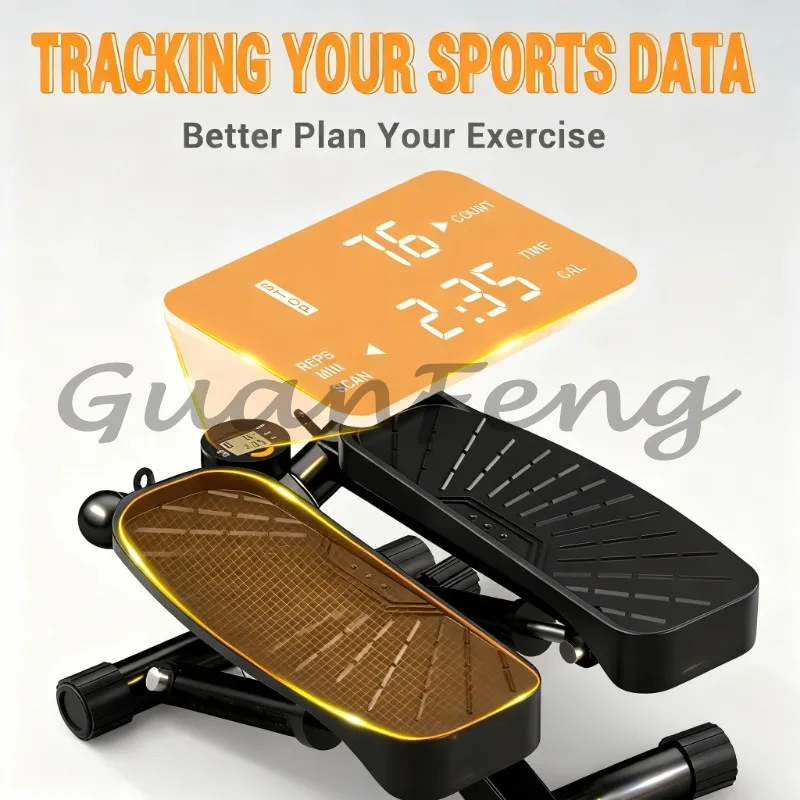 Hydraulic Cylinder Stepper Walker, Professional Home & Gym Conjoint Training Fitness Equipment for Lower‑Body Cardio Workout