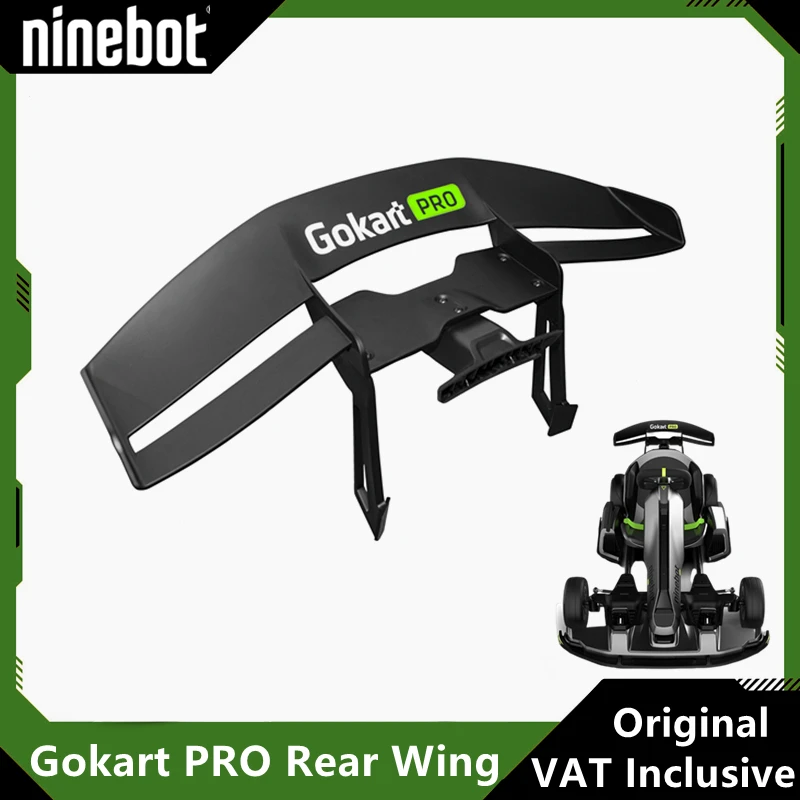 Original Rear Wing Installation for Ninebot Gokart PRO XIAOMI Kart Kit Self Balance Electric Scooter Replacment Rear Wing Assemb