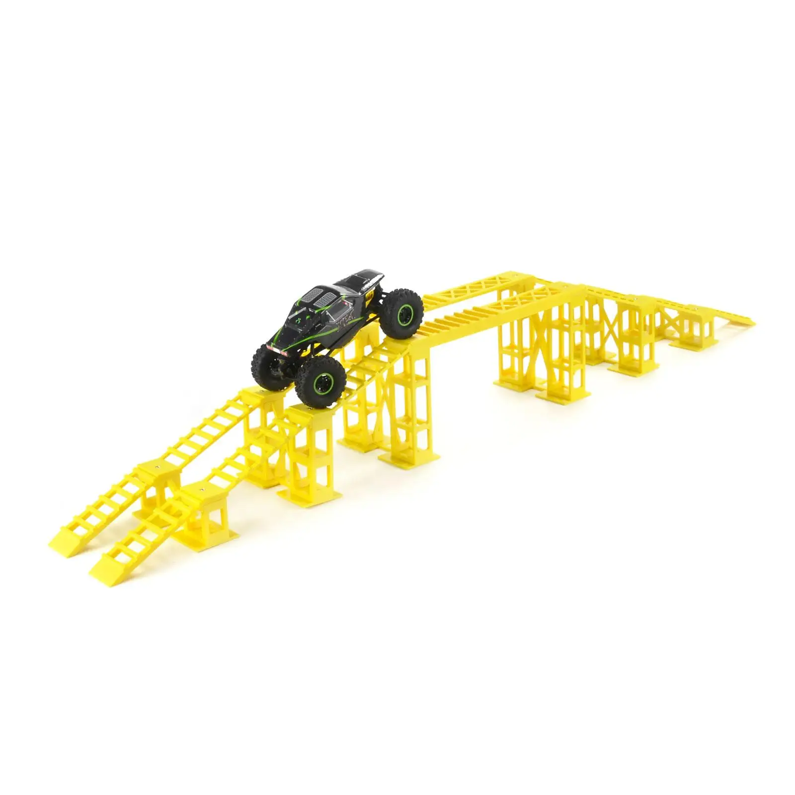 

Мост RC для моделей 1/24 и 1/18: Профессиональный имитационный мостик-рампа для гоночных и краулерских машин, аксессуар для сценариев с препятствиями