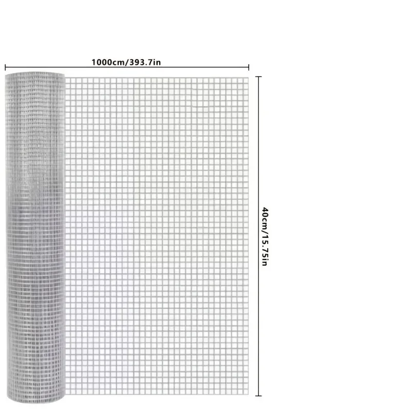 Galvanized Metal Cloth After Welding, Wire Mesh Roll for Garden Fence  Privacy Fence Screen Outdoor Garden Backyard