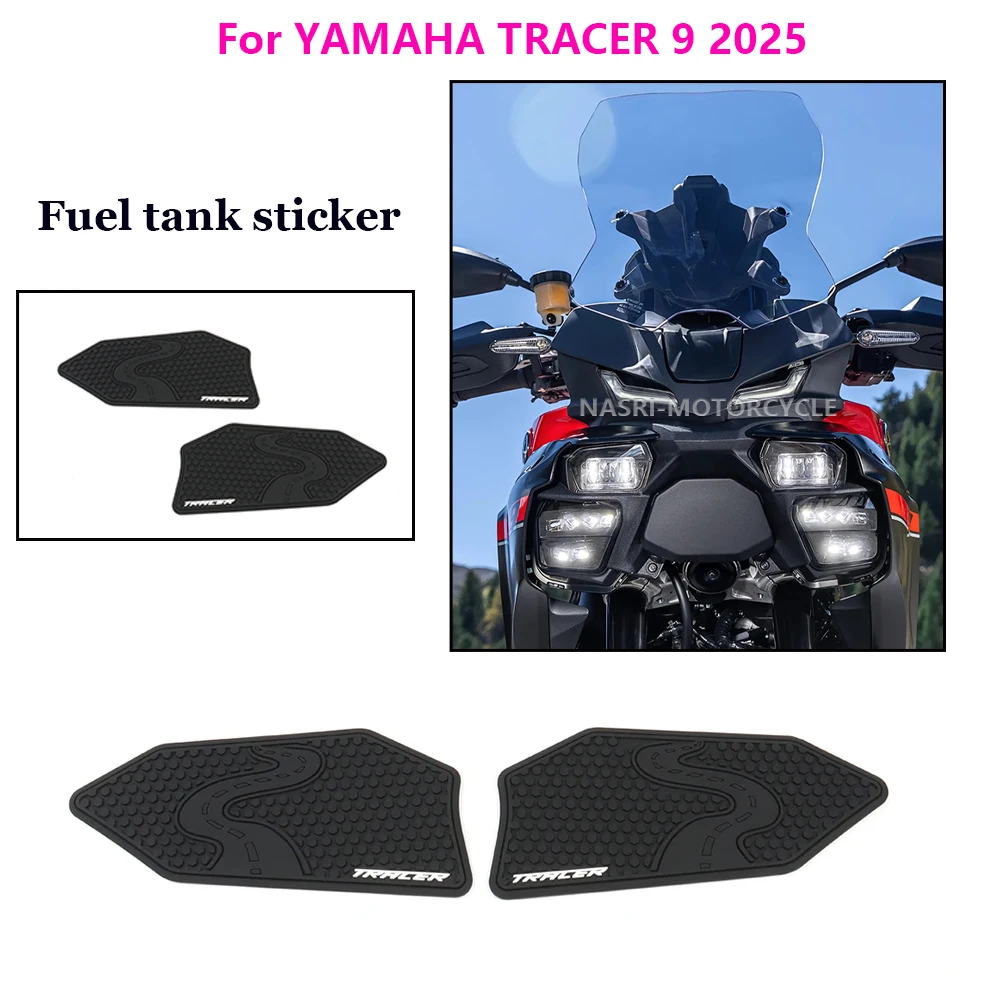 Motorcycle Side Fuel Tank Stickers For YAMAHA tracer 9 gt TRACER9 tracer 9gt Tracer 2025 Sticker protection non slip Tank Pad