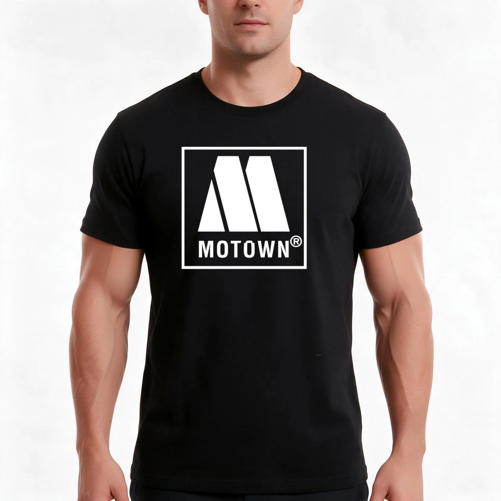 Motown . Classic . T-Shirt Summer Casual Cotton Tee Oversized Streetwear Tops Vintage Graphic Print Loose Fit Short Sleeve