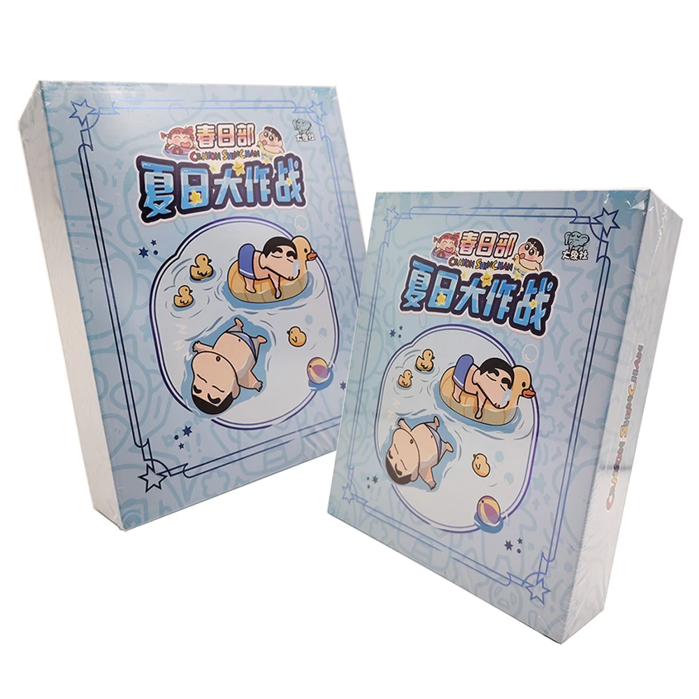 Crayon Shin-chan Collection Cards Creative Ice Cream Special Styling Characters Cards Christmas Party Friends Share Toys Gifts