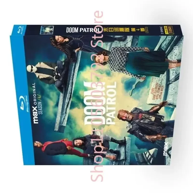 Doom Patrol Temporada 4 (2022) Disco Blu-ray con Caja de Empaque Nueva