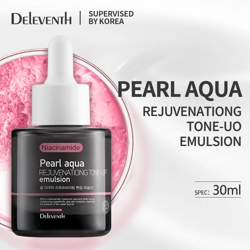 DElevanth Pearl aqua REJUVENATIONG TONE-UO emulsion Hydrating Essence Skin Lotion Essential Cream Whitening Isolation lotion