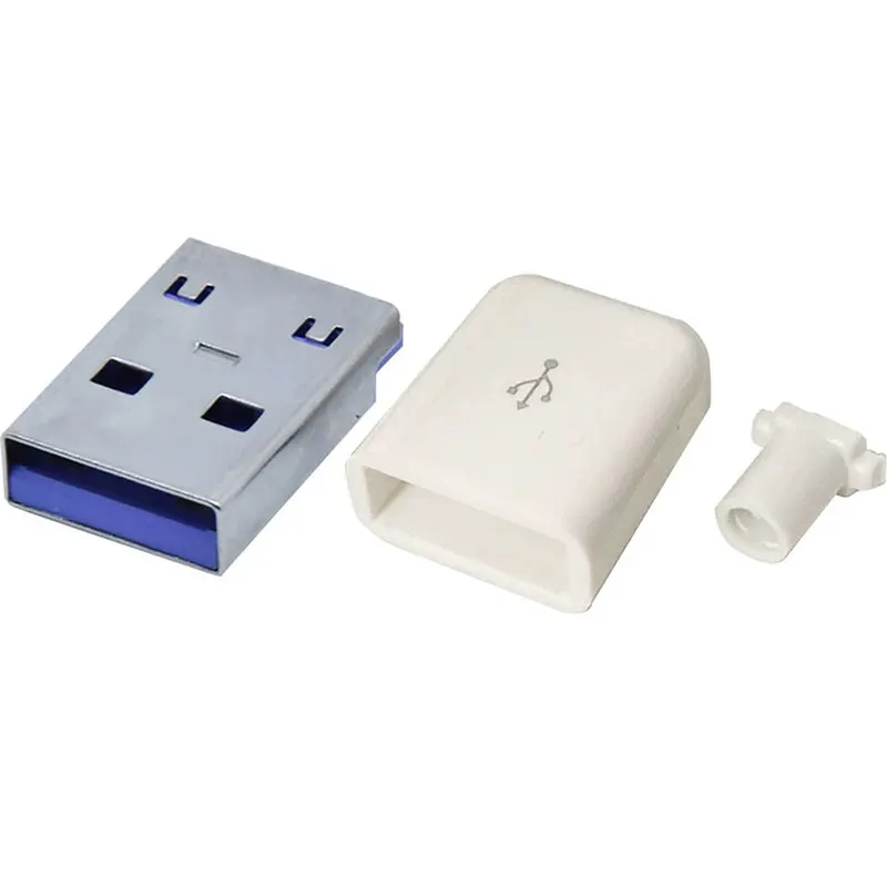 

1/3Set PD Fast Charge Type-C USB 65W 5A Male Connector Welding With 5Pin PCB + Type A Male 5Pin USB DIY OTG Data Charge DIY KIT