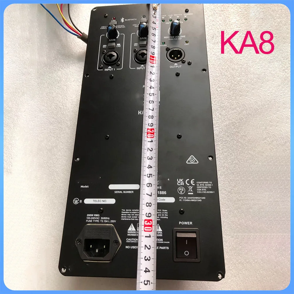 Active Amplifier Module For KAT KA8 DSP MIC/LINE 20Hz-20KHz 347mm*157mm*60mm 100-240V 50/60Hz