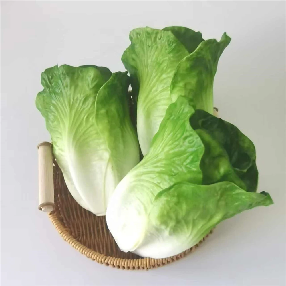 

fake vegetables for decoration display props Kitchen cabinet dining room hotel restaurant store shop supplies green vegetables