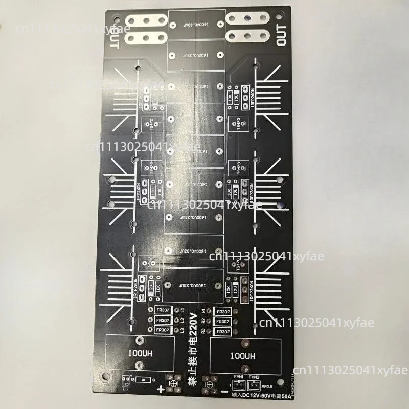 ZVS High Frequency Induction Heating Machine Quenching Intermediate Frequency Furnace Tapless Zvs Kit DIY New 6-tube PCB
