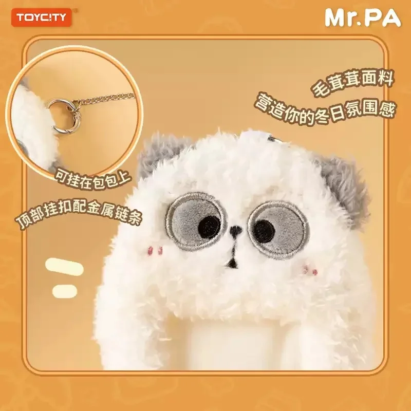 TOYCITY MR.PA Serie Kartenhalter Spielzeug Puppe Niedliche Anime Figur Desktop Ornamente Geschenkkollektion