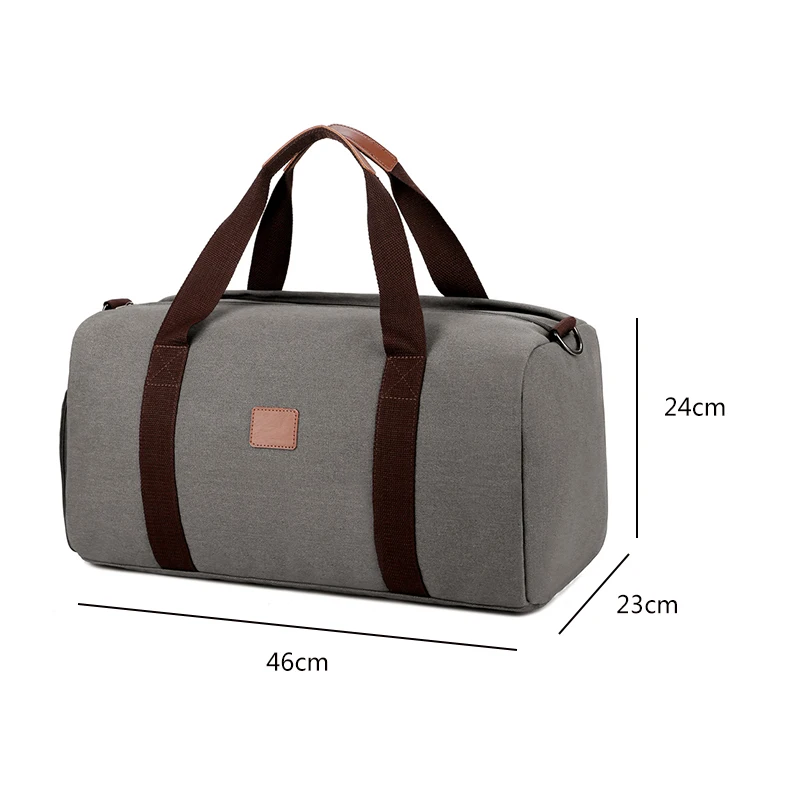 Fashion Men Canvas Travel Bag Portable Travel Duffle Bag Women Travel Luggage Bag Casual Weekend Hand Bag Dropshopping