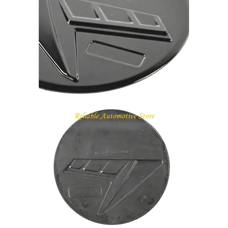 M68B Scratch-Guarding Door Cover Trim for the Stated 2016-2020 Model Gloss Black Plastic with Angular Styling and a