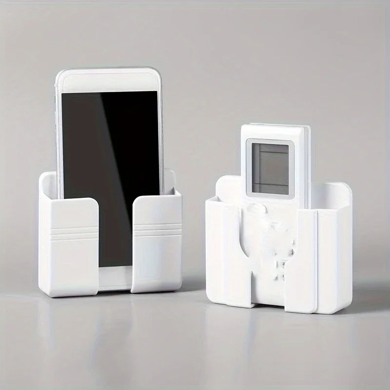 Mobile phone charging rack, wall-mounted phone holder, bathroom accessories, bathroom storage and organizer