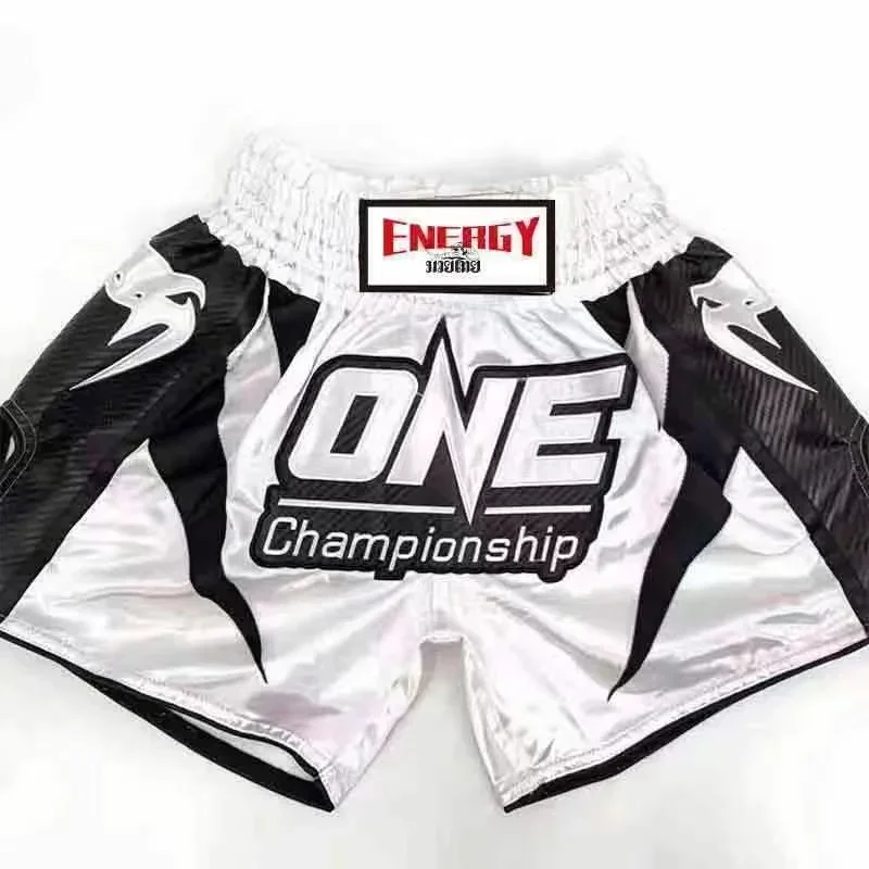 2024 Muay Thai Shorts Free Fight Pants Men\'s Training Pants Boxing Pants Sports Sanda Training Pants Fighting Breathable