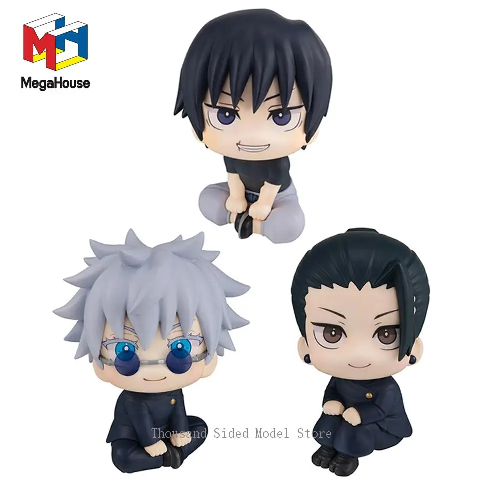 

In Stock Original MegaHouse MH Look up Jujutsu Kaisen Gojo Satoru Geto Suguru Fushiguro Toji Action Figure 11Cm PVC Model Toys