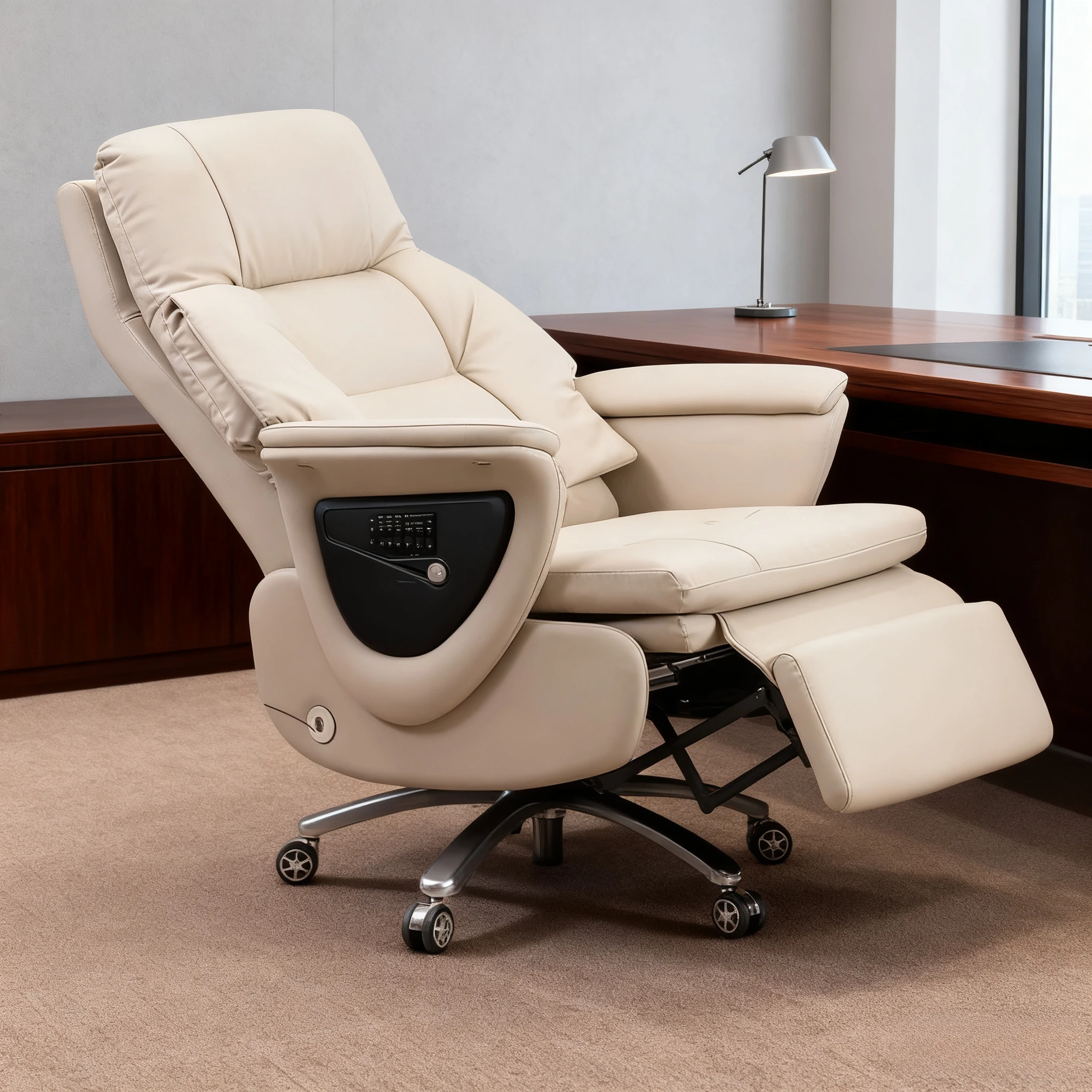 Computer Armchair Desk Chair Cover Platform Wheel Chair for Bedroom Chiffon Chairs Office Furniture Chaise De Bureaux Weightless