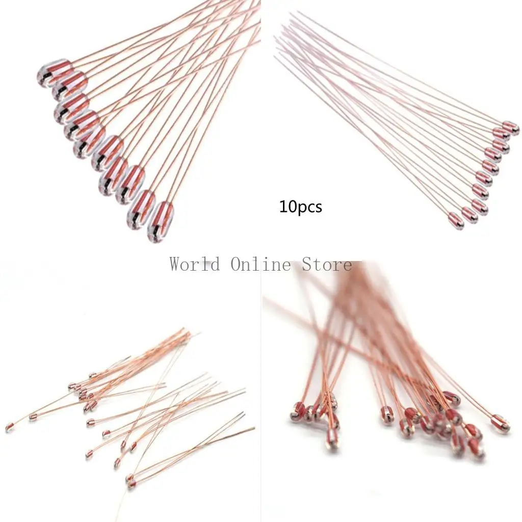 

3D-принтер термистор NTC 100K Односторонний стекло, герметичный, 100 тыс. Точность 1 б = 3950 1,8 мм датчик температуры 87HC