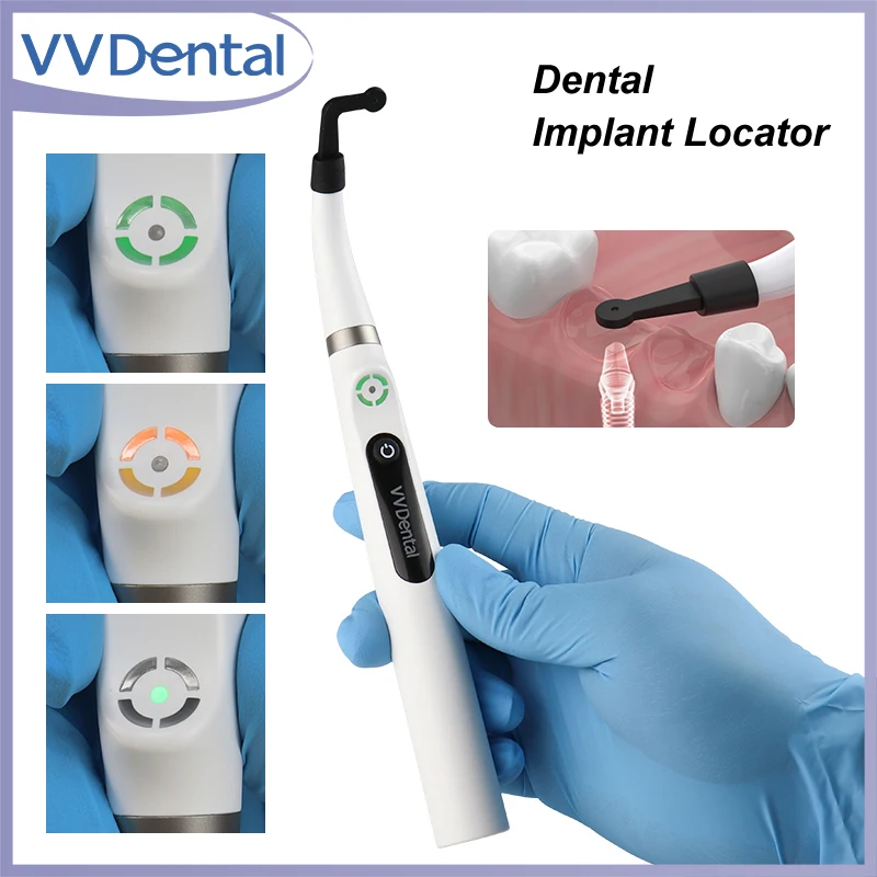 VVDental IL-3 Dental Implant Locator Detector with 3 Modes Cross-Scanning Spot Screw Can 360° Rotatable